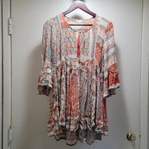 Love Kyla Colorful Patterned Top